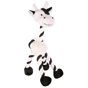 Giraffe mit Tennisball und Seil, ohne Ton, 28 cm